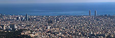 Barcelona,  from Tibidabo. 3GG gigapixel panorama