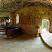 a wood, a little church, a nice 360 panorama inside